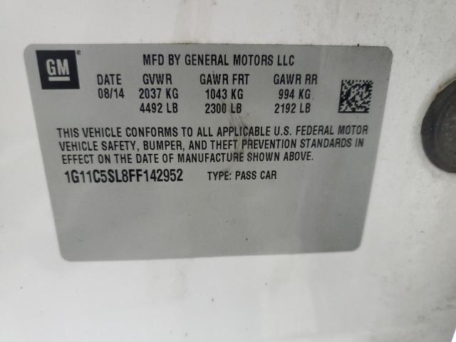 2015 CHEVROLET MALIBU 1LT 1G11C5SL8FF142952