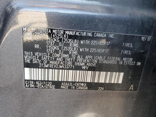 2018 TOYOTA RAV4 ADVEN - 2T3WFREV2JW433771