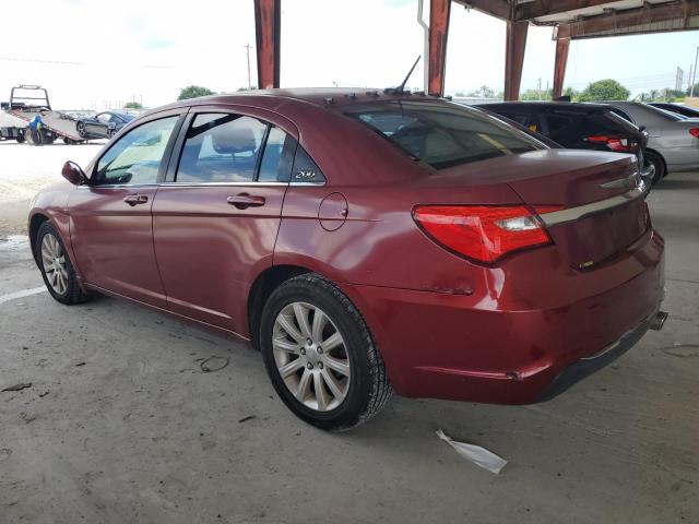 CHRYSLER 200 TOURIN 2012 red sedan 4d gas 1C3CCBBB3CN125052 photo #3