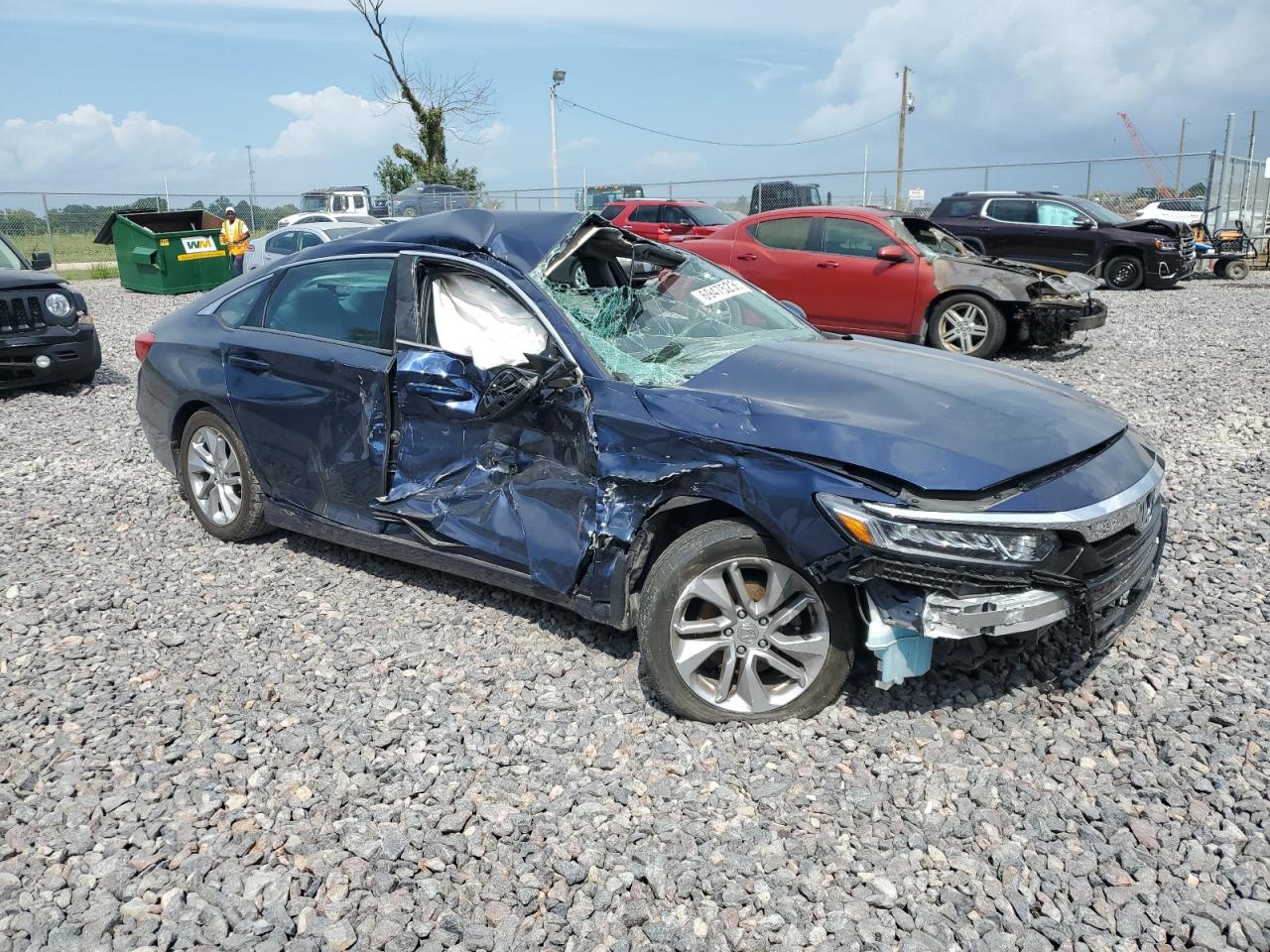 Lot #3234409042 2020 HONDA ACCORD LX