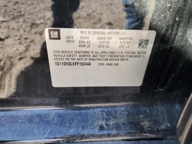 2015 CHEVROLET MALIBU 2LT 1G11D5SLXFF152444