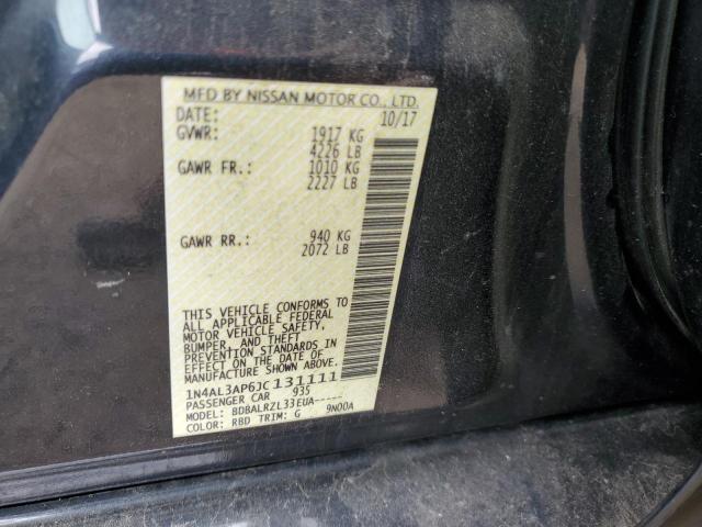 2018 NISSAN ALTIMA 2.5 1N4AL3AP6JC131111