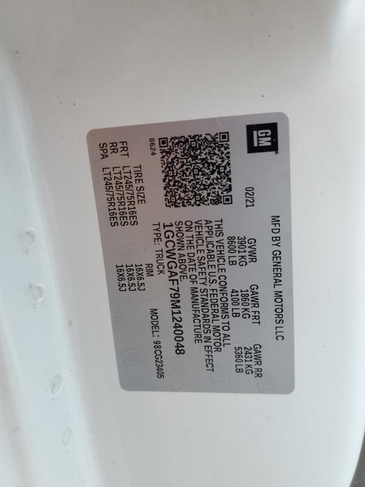 CHEVROLET EXPRESS G2