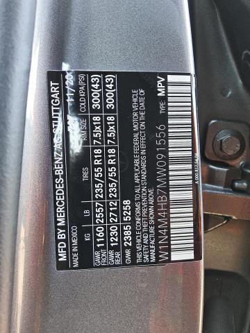 2021 MERCEDES-BENZ GLB 250 4M W1N4M4HB7MW091556