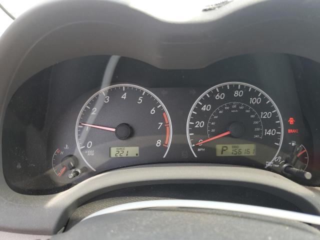 2009 TOYOTA COROLLA BA #3302885910