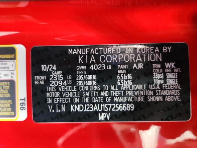 2025 KIA SOUL LX - KNDJ23AU1S7256689