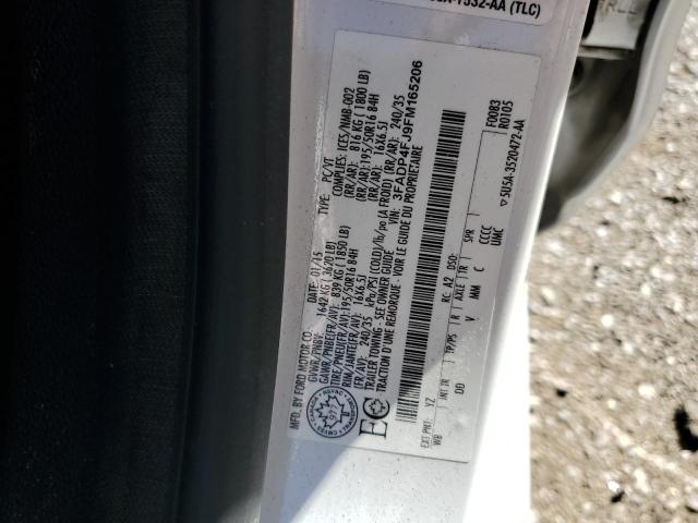 2015 FORD FIESTA TIT 3FADP4FJ9FM165206