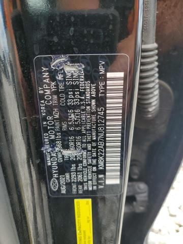 2022 HYUNDAI KONA SEL - KM8K22AB7NU812745