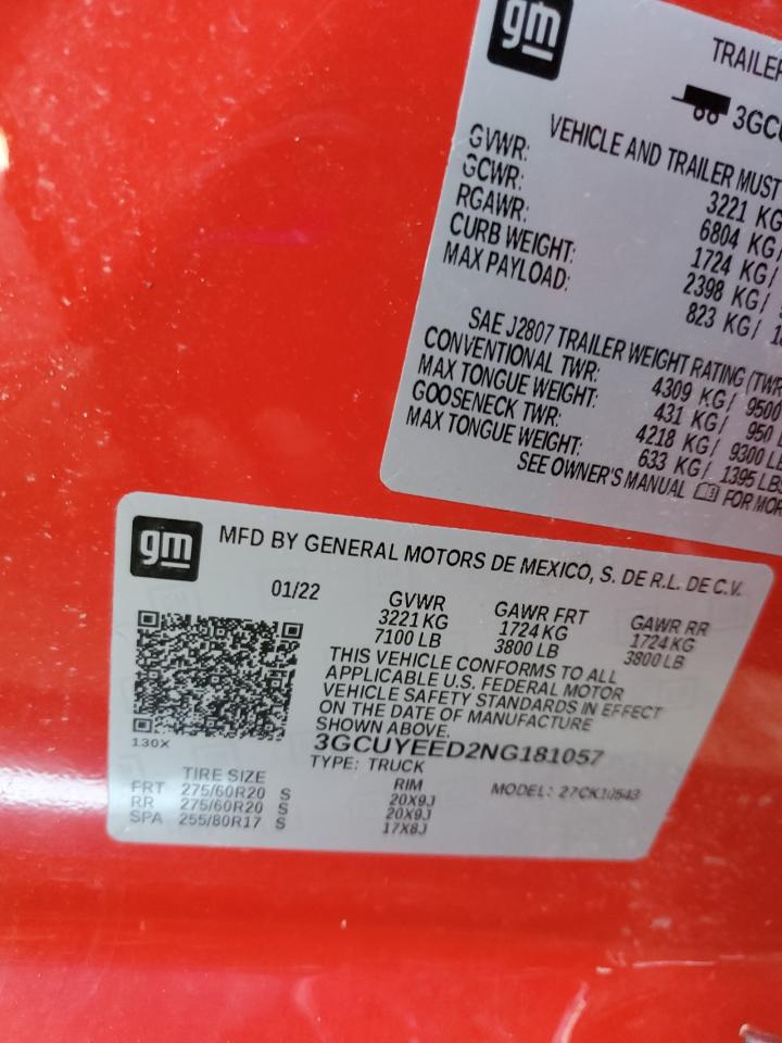 CHEVROLET SILVERADO K1500 RST