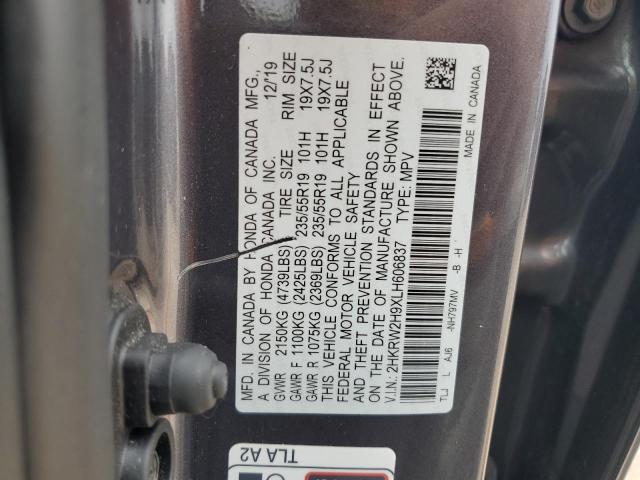2020 HONDA CR-V TOURI 2HKRW2H9XLH606837