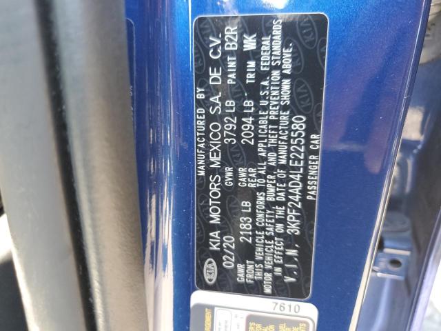 2020 KIA FORTE FE - 3KPF24AD4LE225580