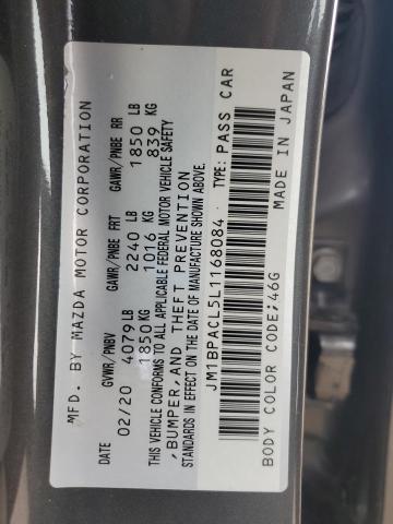 2020 MAZDA 3 SELECT JM1BPACL5L1168084