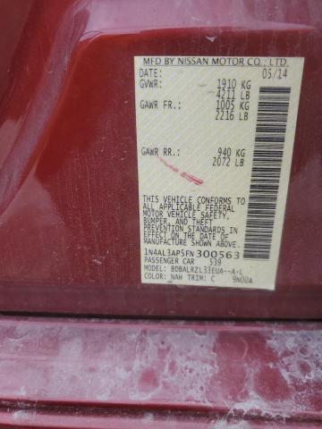 2015 NISSAN ALTIMA 2.5 - 1N4AL3AP5FN300563