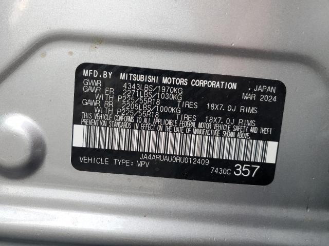 2024 MITSUBISHI OUTLANDER JA4ARUAU0RU012409