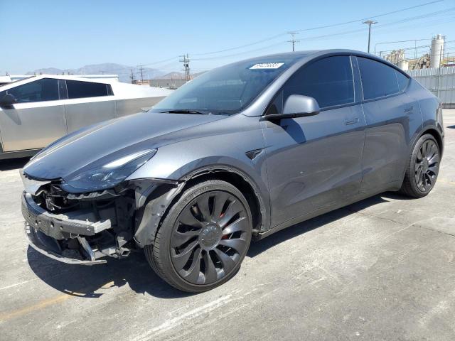 TESLA MODEL Y 2022 gray  electric 7SAYGDEF7NF491276 photo #1