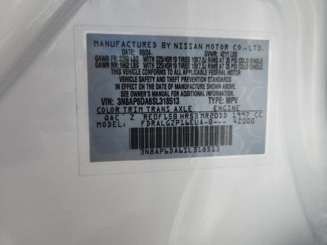 2025 NISSAN KICKS SR 3N8AP6DA6SL318513