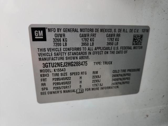 2017 GMC SIERRA K15 #3294853751