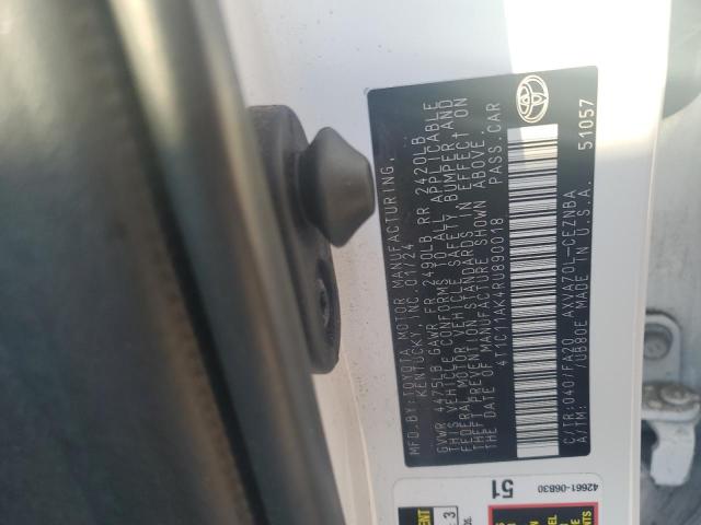 2024 TOYOTA CAMRY LE #3297932774