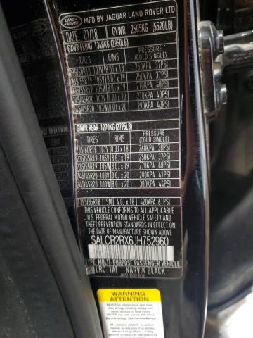 2018 LAND ROVER DISCOVERY SALCR2RX6JH752960