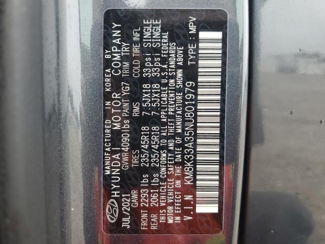 2022 HYUNDAI KONA N LIN KM8K33A35NU801979