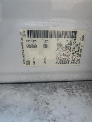 2019 NISSAN MAXIMA S 1N4AA6AV0KC361329