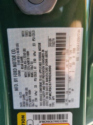 2024 FORD BRONCO SPO 3FMCR9C67RRE02890