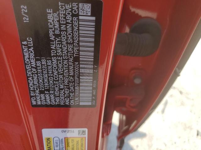 2023 ACURA TLX TYPE S 19UUB7F00PY000024
