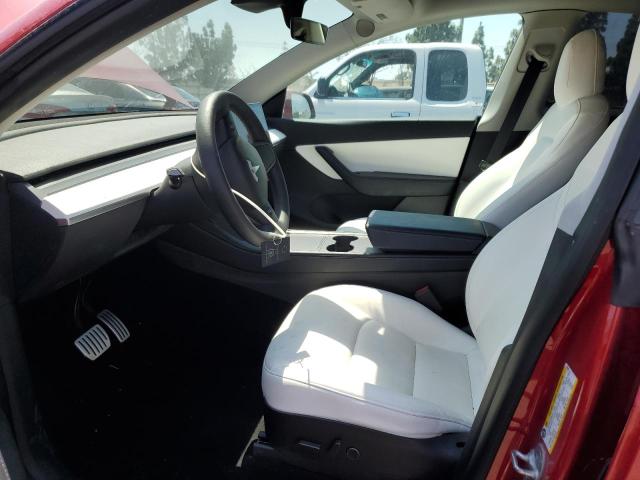 2022 TESLA MODEL Y 7SAYGDEF7NF343659