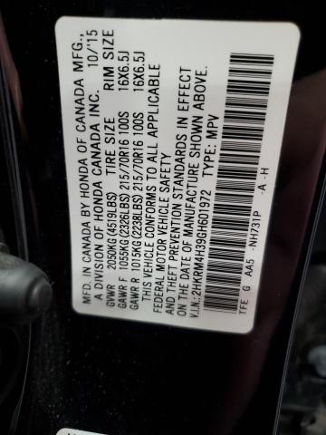 2016 HONDA CR-V LX 2HKRM4H39GH601972