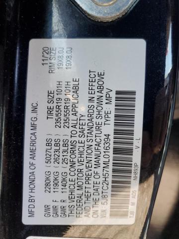 2021 ACURA RDX TECHNOLOGY 5J8TC2H57ML016394