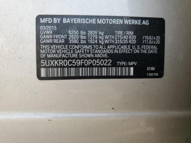 2015 BMW X5 XDRIVE3 #3285707675