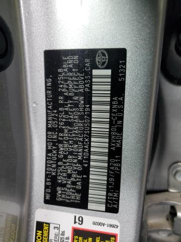 2025 TOYOTA CAMRY XSE - 4T1DAACK7SU507194