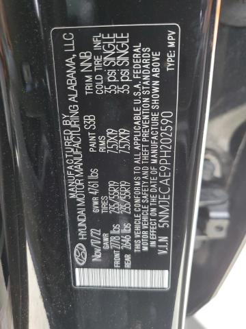 2023 HYUNDAI TUCSON LIM 5NMJECAE9PH202590