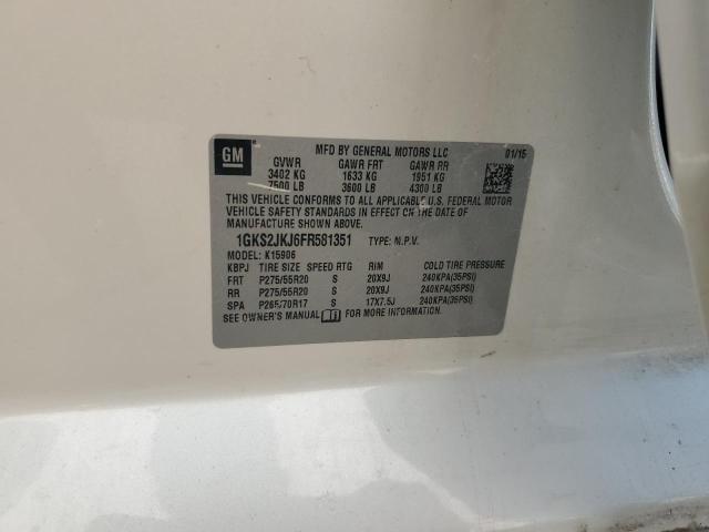 2015 GMC YUKON XL DENALI 1GKS2JKJ6FR581351