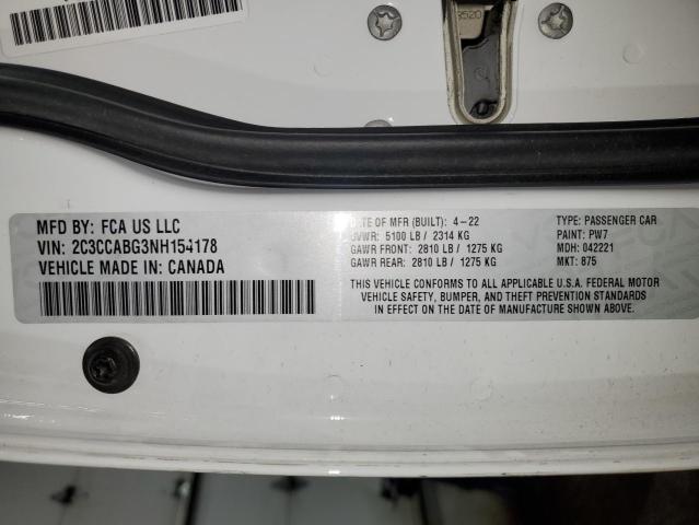 2022 CHRYSLER 300 S 2C3CCABG3NH154178