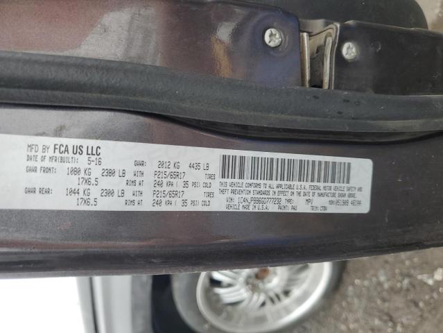 2016 JEEP PATRIOT SP 1C4NJPBB6GD777232