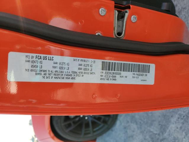 2019 DODGE CHARGER SC - 2C3CDXGJ9KH593269