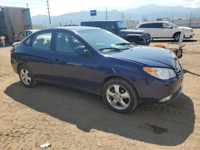 2010 HYUNDAI ELANTRA BLUE - KMHDU4AD4AU943562