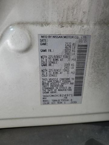 2015 NISSAN ROGUE S 5N1AT2MV2FC824971