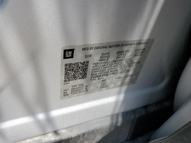 2019 CHEVROLET EQUINOX LS - 2GNAXHEV0K6182173