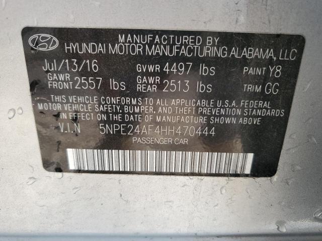 2017 HYUNDAI SONATA SE - 5NPE24AF4HH470444