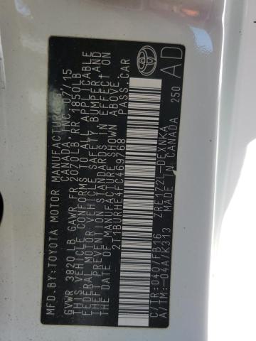 2015 TOYOTA COROLLA L #3291212959