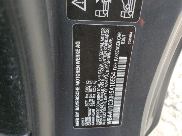 2017 BMW 440XI - WBA4U1C30H5A16554