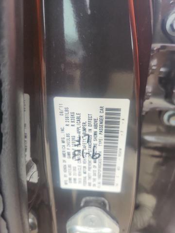 2012 HONDA ACCORD EXL - 1HGCP2F86CA001414