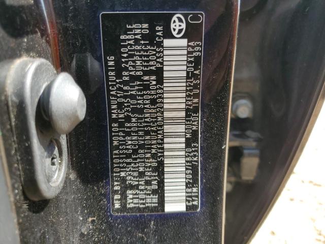 2021 TOYOTA COROLLA LE - 5YFEPMAE0MP209382