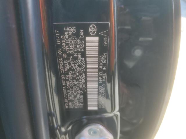 2017 TOYOTA PRIUS C JTDKDTB36H1592564