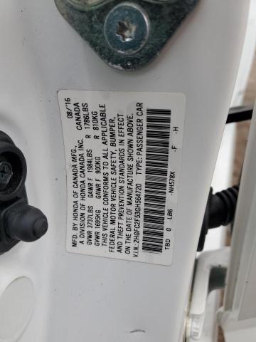 2016 HONDA CIVIC LX 2HGFC2F53GH564720