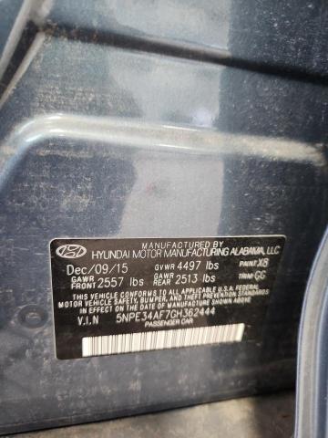 2016 HYUNDAI SONATA SPO - 5NPE34AF7GH362444