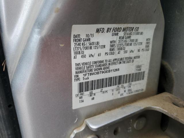 2016 FORD F350 SUPER DUTY #3296296424
