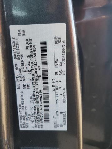 2016 FORD ESCAPE SE 1FMCU0G79GUA92728